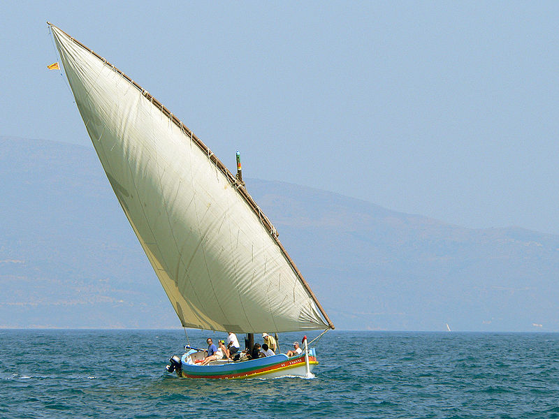 Regata Vela Latina 21 palmos