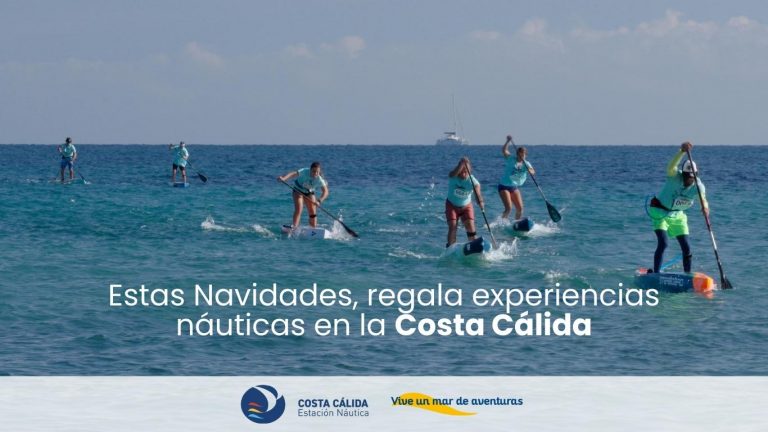 Estación Náutica Costa Cálida lanza bonos regalo de experiencias náuticas con descuentos de hasta el 20 % para esta Navidad