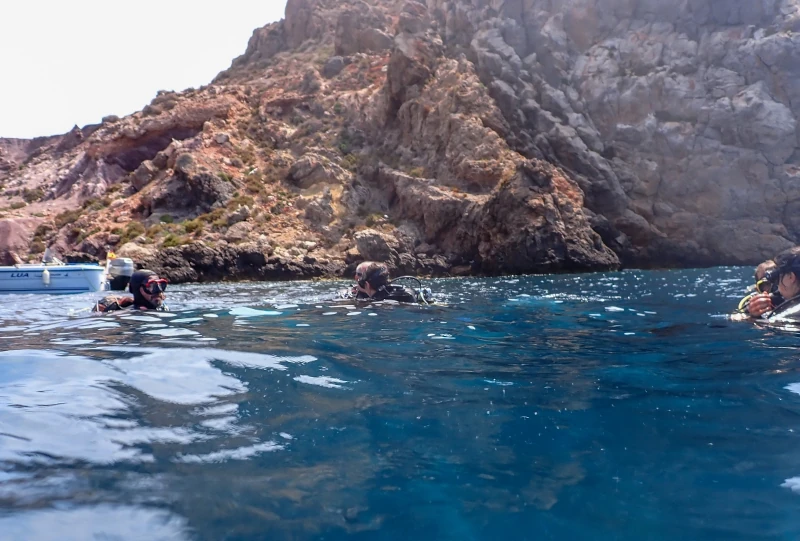 Bautismo de Buceo en la Isla del Fraile