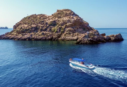 Paseo en lancha desde Cartagena a Isla de las Palomas